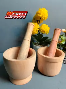 Lumpang mini / Alu Lulumpang / Alat penumbuk Jamu dan Obat