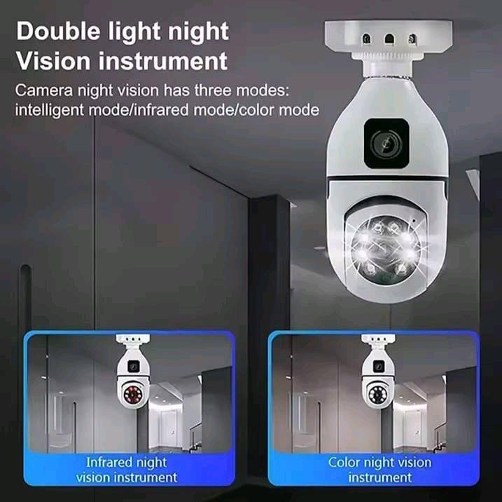 iCsee Kamera IP 20MP Ultra HD dengan Dual Lensa PTZ Rotation & Human ...