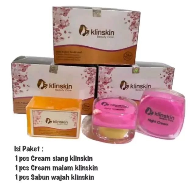 PAKET CREAM KLINSKIN 3IN1 BEAUTY CARE ORIGINAL