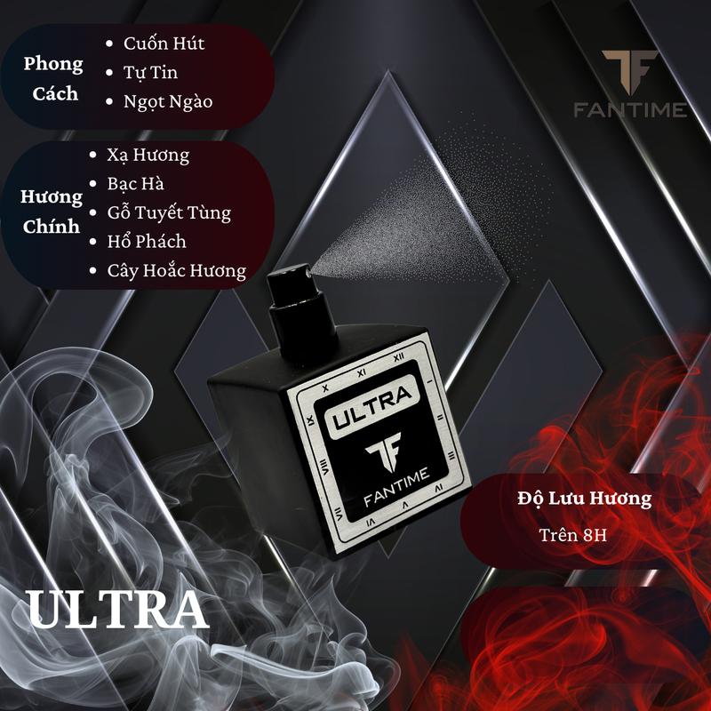   MUA 1 GIẢM 200K - MUA 2 GIẢM 600K  Tinh Dầu Nước Hoa FANTIME 50ML - Lưu Hương Trên 8H -  Cosmetic Perfume Xịt Thơm 