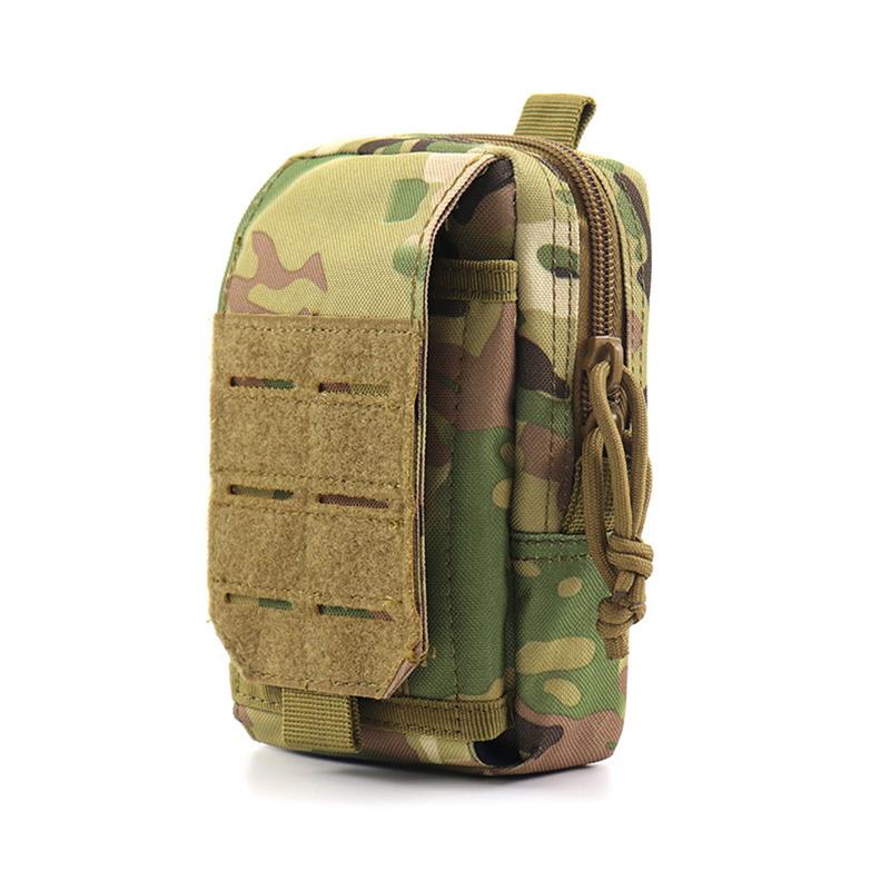 Product Introduction of Waist Bags Men's Outdoor Casual Waist Pack Coin Purse Mobile Phone Case nylon Work Waist Case Bag Army Military EDC Small Bag 10