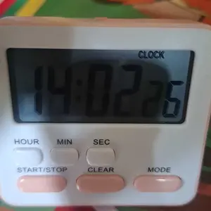 Timer Dapur Digital LCD Alarm Cooking Kopi Kue Roti Kitchen Timer