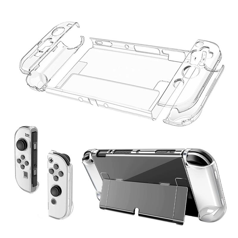 Transparent PC Crystal Shell Suitable For Nintendo Switch OLED Joycon ...
