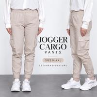 Gambar LZS Celana Panjang Katun Muslim Wanita Fit to XXL Jogger Twill Cargo Pants Nyaman Dipakai Tracking - Hitam, M dari LEZAHRASIGNATURE Kota Bandung 1 Tokopedia