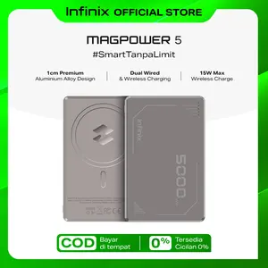 Infinix (Promo) Mag Power XP06 - 5000mAh - 20W Wireless Max Power -Type C - Ultra Slim