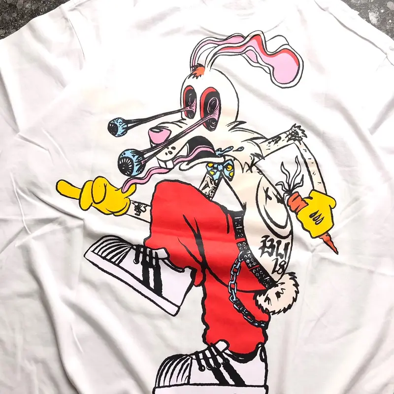 T-Shirt Oversize Blink 182 - Mouse Cotton Combed 24s Lengan Pendek Pria Panjang Kaos Sablon Distro Baju 1