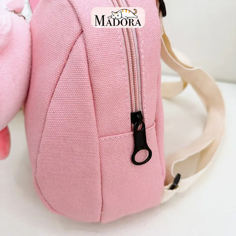 Madora Sanrio Family Mini Backpack Tas Ransel Sekolah Anak Karakter Kuromi Melody Lucu 5
