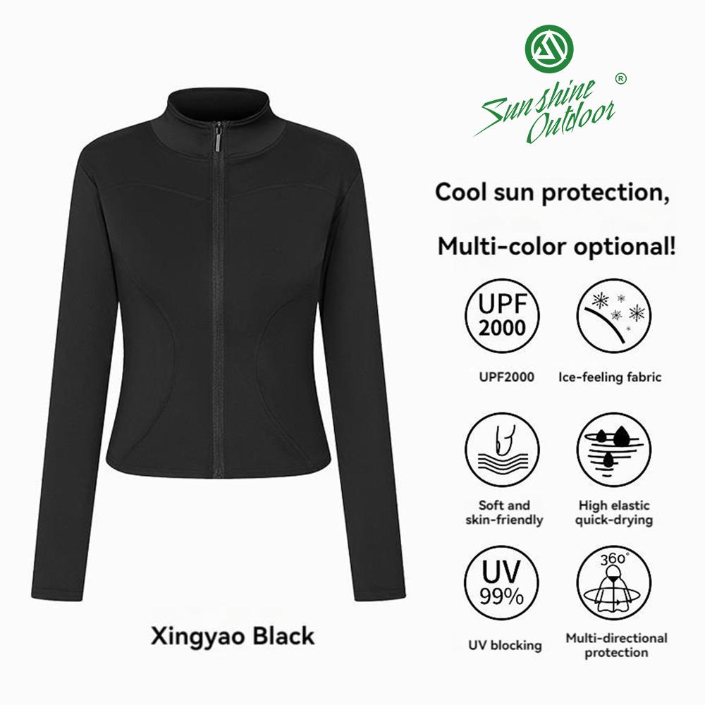 เสื้อกีฬา มาใหม่ ยืดหยุ่นสูง แห้งเร็ว ป้องกัน DDoS คอปก ทรงสลิมฟิต สลิมฟิต โยคะ เสื้อแจ็คเก็ต เสื้อผ