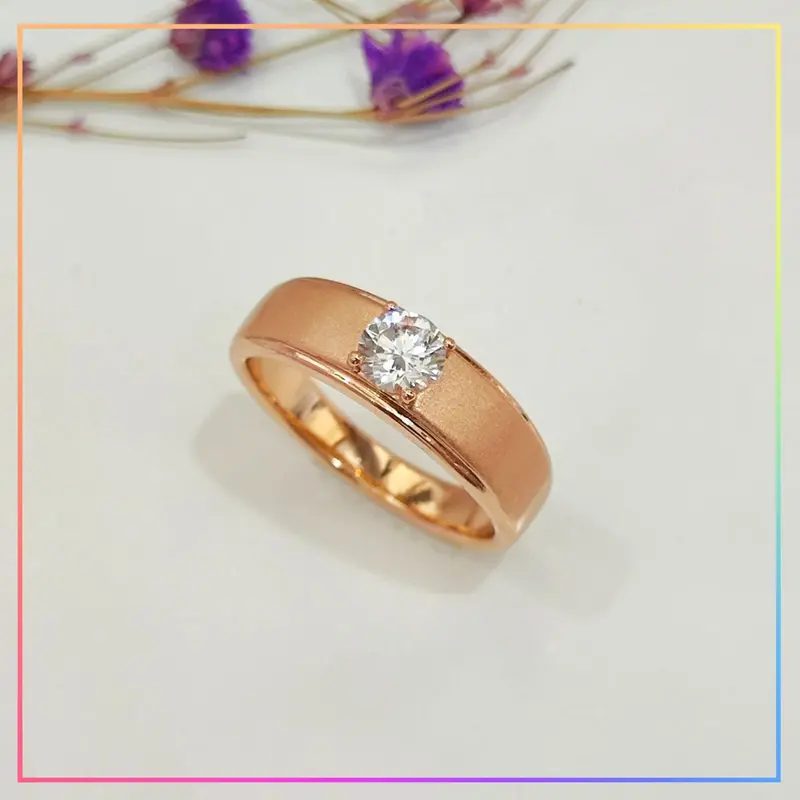 Good Jewelry ID Cincin Dewasa Polos Glosy A220 Rings 6