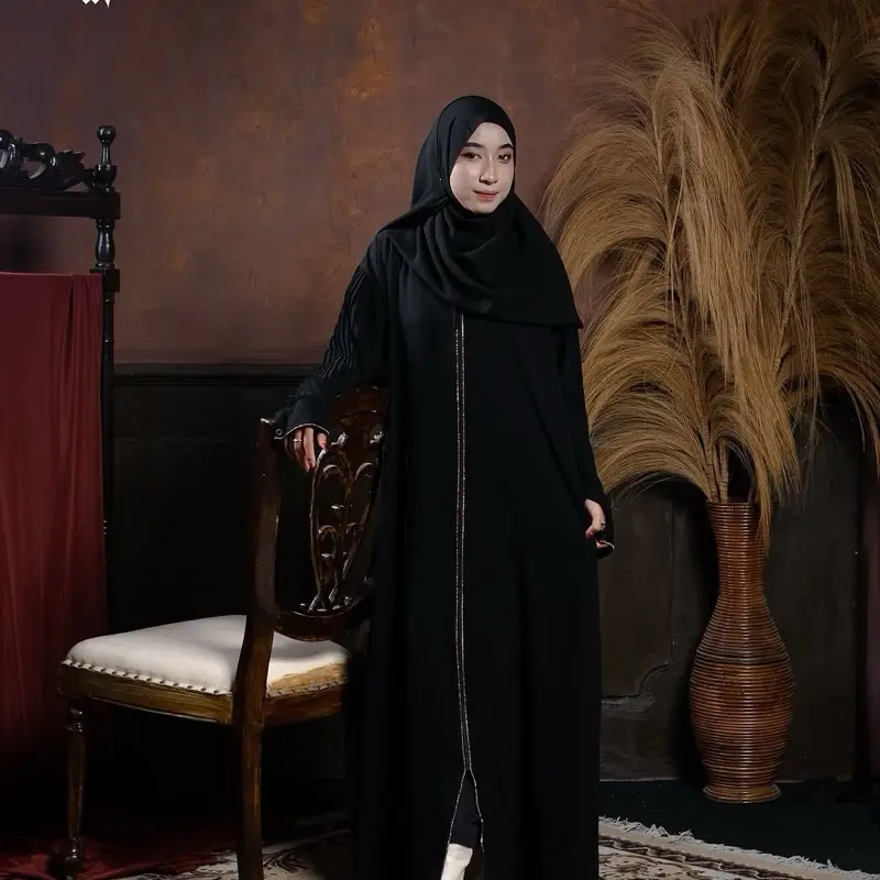ABAYA NAHLA SET PASMINA Gamis