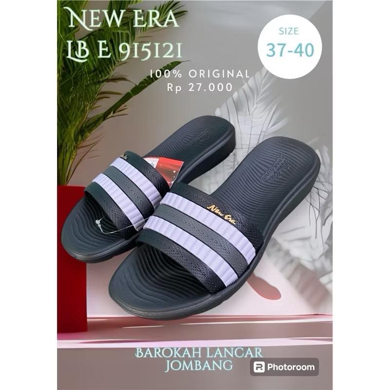 SANDAL SLOP KARET WANITA NEW ERA LB E 915121 SIZE 37-40 6