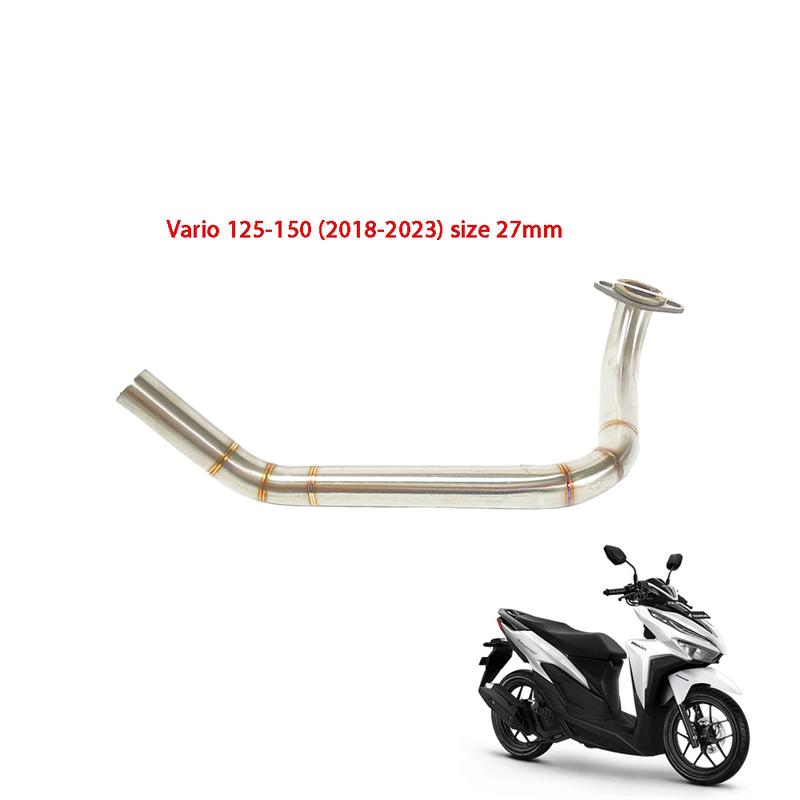  Cổ pô inox 304 cho Vario 125 - 150 - 160  2013-2023  loại cao cấp khác với loại thường 