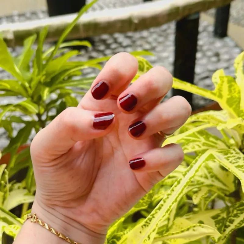 ( BARU ) RAMADAN SERU Rahma Henna Maroon Sultan Dark Kemasan 15ml SPECIAL RAMADAN 2025 Pewarna Nail Kuku 3