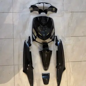 Set Body Halus Mio Smile Hitam Metalik Glossy