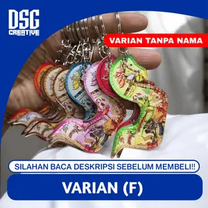 GANTUNGAN JARAN KEPANG - KUDA LUMPING RING PUTAR BISA CUSTOM NAMA