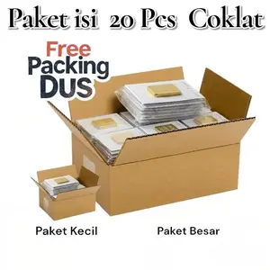 Paket isi 20 PCS Coklat Antum Viral Cokelat Angpao Lebaran