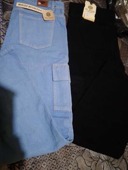 Product Review of Highwaist Jeans Cargo Loose Hangover Vol.2 - Celana Cargo Jeans Premium Tebal Kekinian Wanita Panjang Cewek Denim from J**4 0