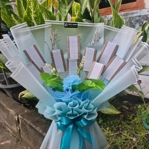 Buket Kosongan Elegan Warna cantik untuk Snack Hadiah Ideal dengan Desain Menarik dan Estetika Tinggi
