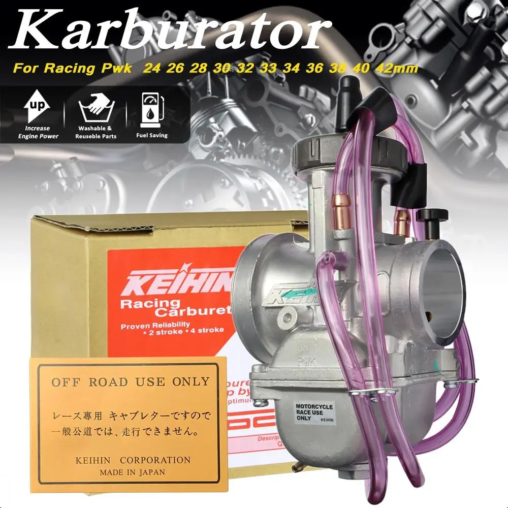 Karburator Karbu Racing Pwk  24 26 28 30 32 33 34 36 38 40 42mm SUDQO Keihin Racing Pwk