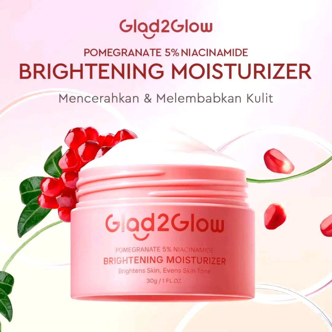 glad2glow brightening moisturizer