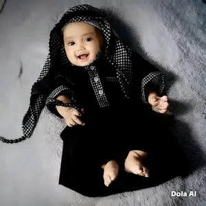 BAJU GAMIS KOKO BAYI SET SORBAN 0-2 TAHUN BAHAN COTTON LEMBUT NYAMAN JUBAH ANAK BAYI AQIQAH BAJU MUSLIM GAMIS KOKO TURKI BAJU JUBAH BAYI FREE PECI