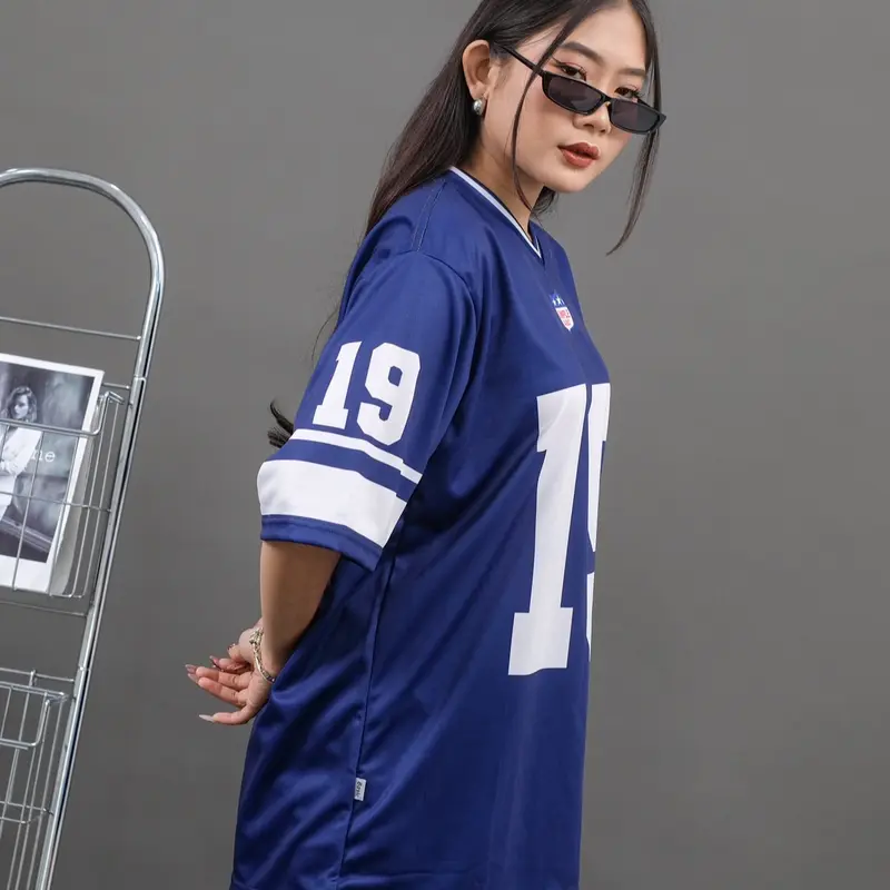 Jersey oversize simple basic nfl 19 / jersey rugby / jersey vintage 4