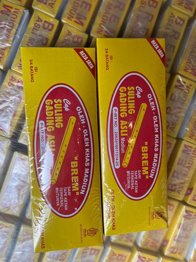 Product Introduction of BREM SULING GADING KHAS MADIUN - 1 BOX Isi 3lonjor Food 1