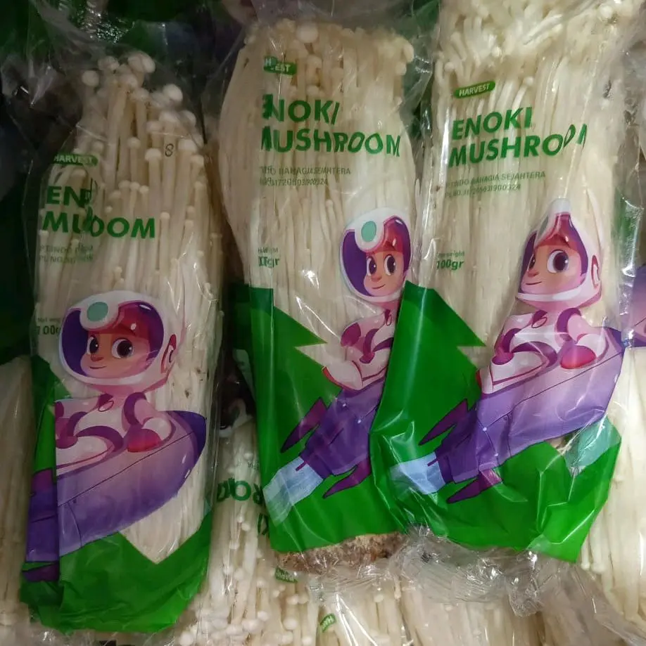 Jamur Enoki 1 pak Enoki Mushroom 100 gr
