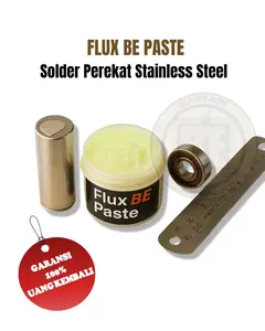 Flux BE Paste Solder perekat stainless steel Nikel Besi kuningan tembaga Baterai Timah Patri
