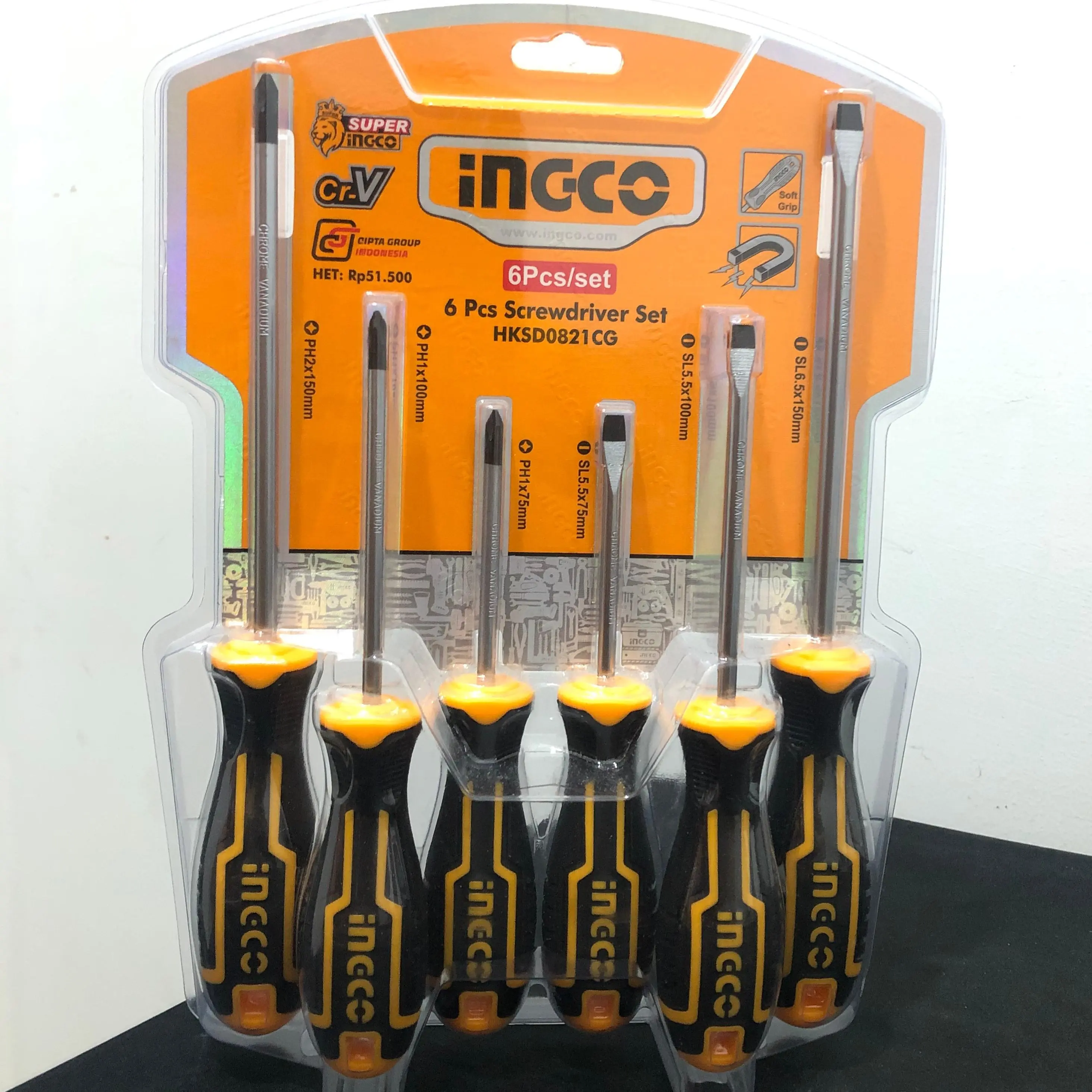 HKSD0821CG OBENG GG.KARET SET (6 PCS)