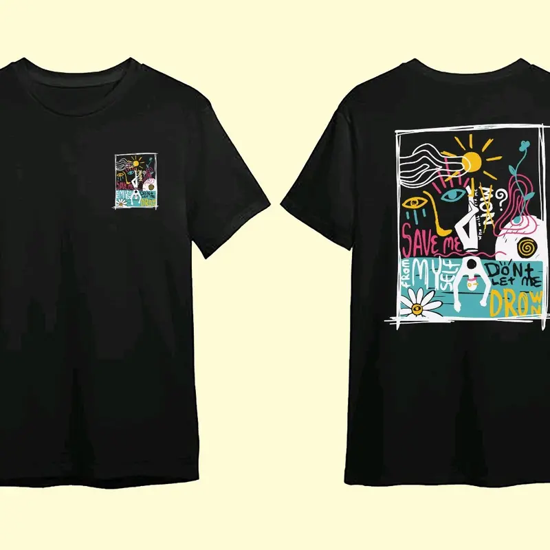 Kaos Save Me Bahan Katun 100% Distro Pria 2