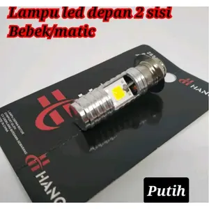 SUPER MURAH Lampu Depan H6 Matic dan Bebek AC DC / LAMPU BEBEK 2 SISI MURAH TERANG lampu  klx lampu  led  motor  beat