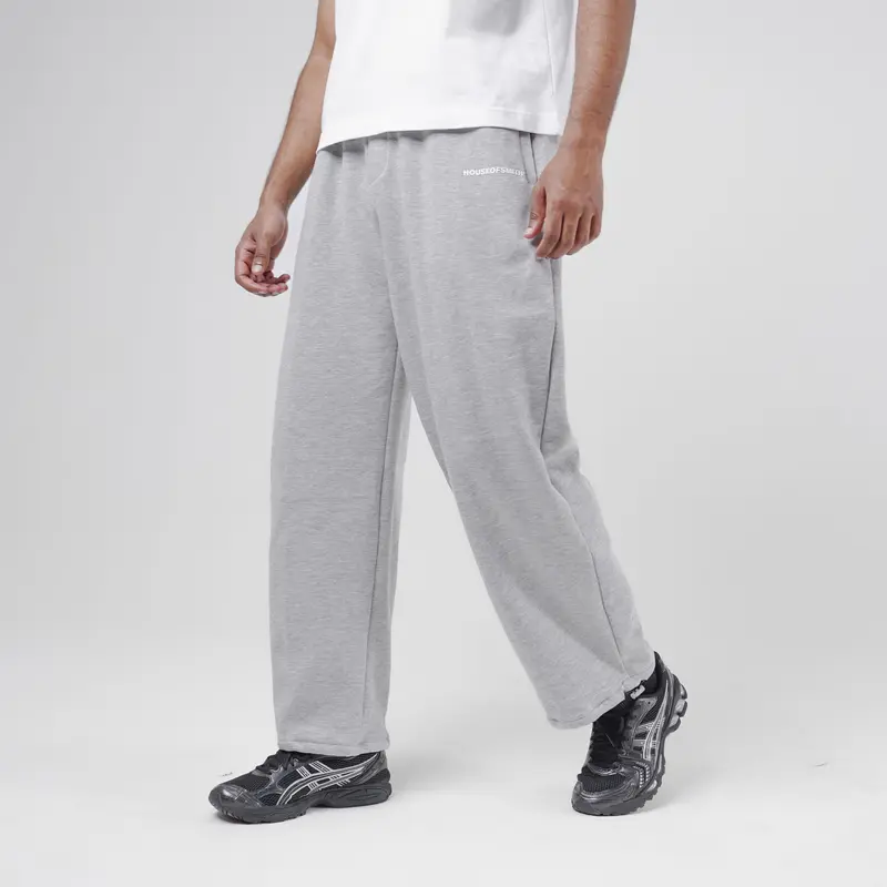 House of Smith Wide Sweat Pants Groove Barrel Pants Misty - Celana Panjang Pria