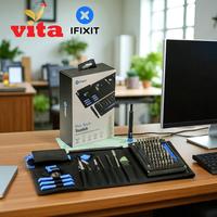 Gambar iFixit Pro Tech Toolkit Elektronik Smartphone Komputer Tablet Kit Perbaikan dengan 64 Bit Presisi, Tweezers, Flex Extension, dan Gelang Anti-Statik - Box Original dari Tokovita1981 Kota Tangerang 1 Tokopedia