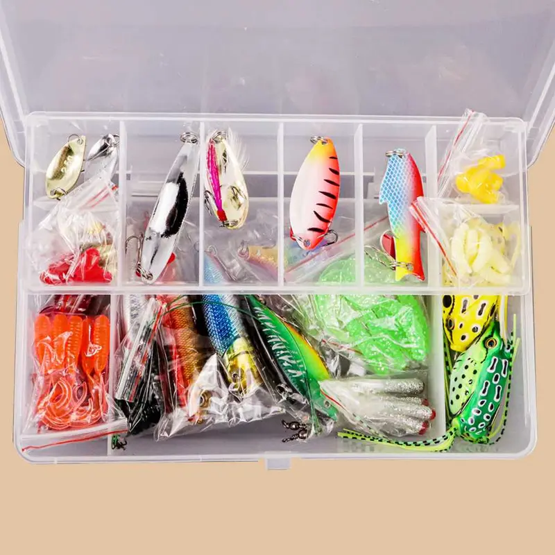 Umpan Casting 1 Box Lengkap 1 Set Umpan Catsing Gabus Soft Frog 1 Set Lengkap Umpan Casting Toman Umpan Casting Hampala Umpan Casting Gabus Ikan Laut 5
