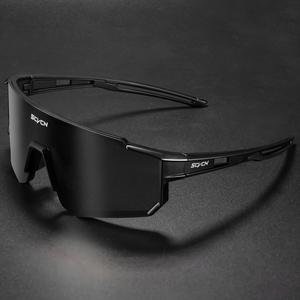 SCVCN UV 400サイクリングサングラス男性スポーツランニングサングラスアウトドアMTBメガネドライビングランニングアイウェア女性マルチカラー