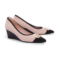 Gambar ZYTADELIA Maggie Wedges Shoes - Pink Black - 37 dari zytadeliastore Kota Administrasi Jakarta Timur 1 Tokopedia