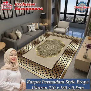 [MK X RACUNNUUNA] Karpet Permadani Eropa Ukuran 210x160cm MB110
