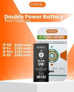 iStore Baterai For IP 6 6S 6S+ 7 7G 7P 7 Plus X XR XS XS MAX 11 11 Pro 11 Promax 12 12 Pro 12 Promax Double Power High Capacity Original HFIX