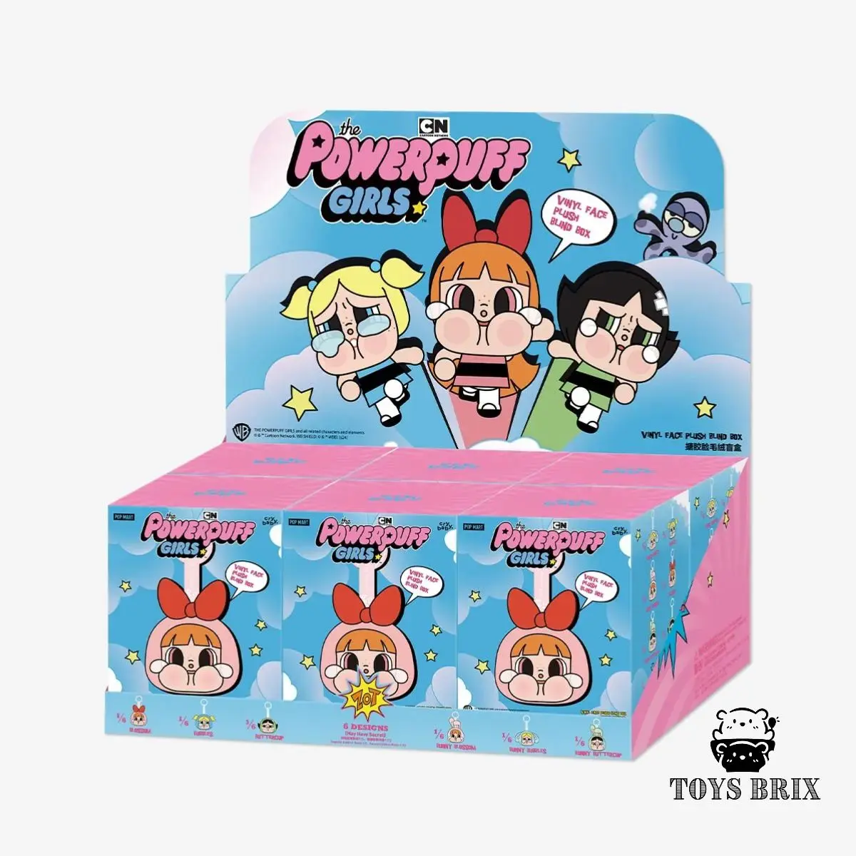[READY STOCK] Crybaby x Powerpuff Girls Vinyl Face blindbox (100% authentic)