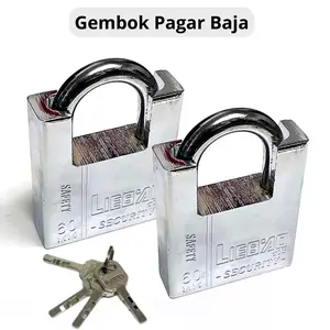 Gembok Pagar Rumah Gudang Baja Anti Maling 40MM 50MM 60MM