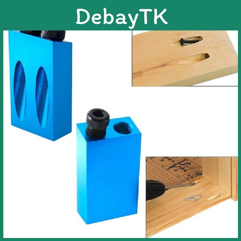 Premium Quality Pocket Hole Jig Kit With Versatile 6/8/10mm Drive Adapters For…