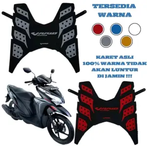 Karpet karet Honda Vario 125 atau pijakan alas kaki motor vario lama tahun 2013-2017