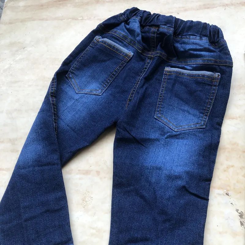 Celana Jeans Denim Stretch Panjang Anak Laki-Laki 1-9 Tahun Berkualitas dengan Model Pensil - Fashion, Denim 8
