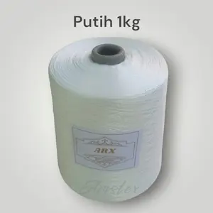 ARISTEX - Benang obras POLYESTER putih 1kg
