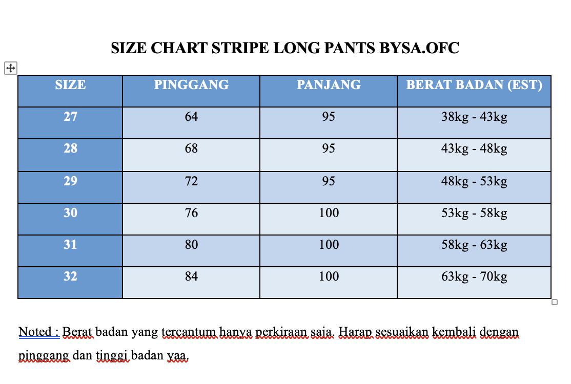 Celana wanita panjang stripe pita samping dengan furing - tebal santai+ furing loose pants katun casual daily halus dingin