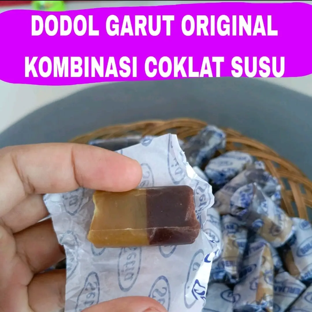 DODOL GARUT ORIGINAL Coklat Susu Oleh Oleh Khas Garut dodol garut asli dodol fresh langsung dari pabrik Organik permen