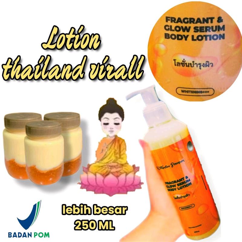 Hb Thailand dapat 4 ukuran 250ml,hb whitening pemutih badan,hb Thailand bpom, memutihkan kulit dan melembabkan 4