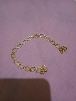 Product Review of gelang tangan rantai dewasa nori ukir krincing titanium motif from B**y 3