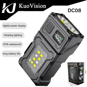 Lampu Suluh LED, Sangat Terang, Boleh Dicas Semula, Lampu Depan Mudah Alih, dengan Hayat Bateri yang Panjang, Lampu Kerja COB Serbaguna, Sesuai untuk Kegunaan Luaran lampu  guna  battery lampu   Portable solar lampu  kecil sensor  light Home Lighting